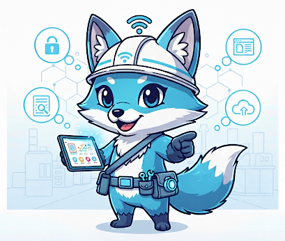 GenbaFlow マスコット